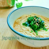 ヘルシー♪スープも飲み干せる味噌ラーメンっぽい素麺